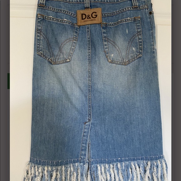 Dolce & Gabbana gorgeous denim skirt - Picture 4 of 4
